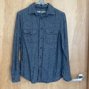Mossimo Supply Co. Mens Long Sleeve Button Down